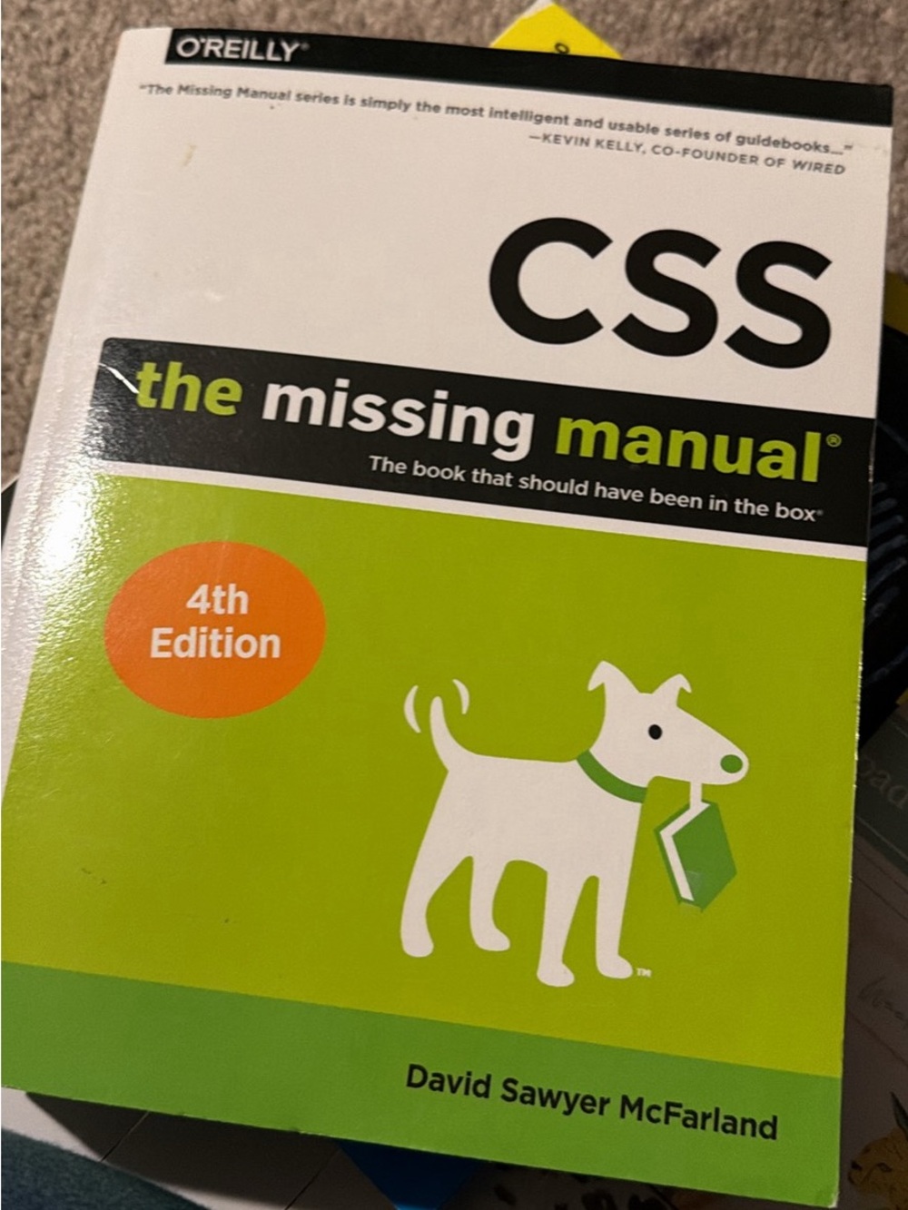CSS The Missing Manual Book - Green